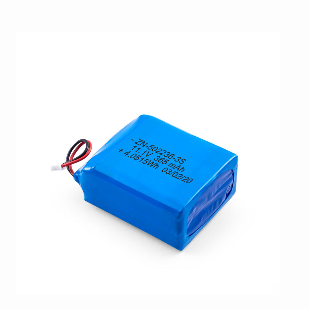 11.1V 365mAh Battery Pack 502236