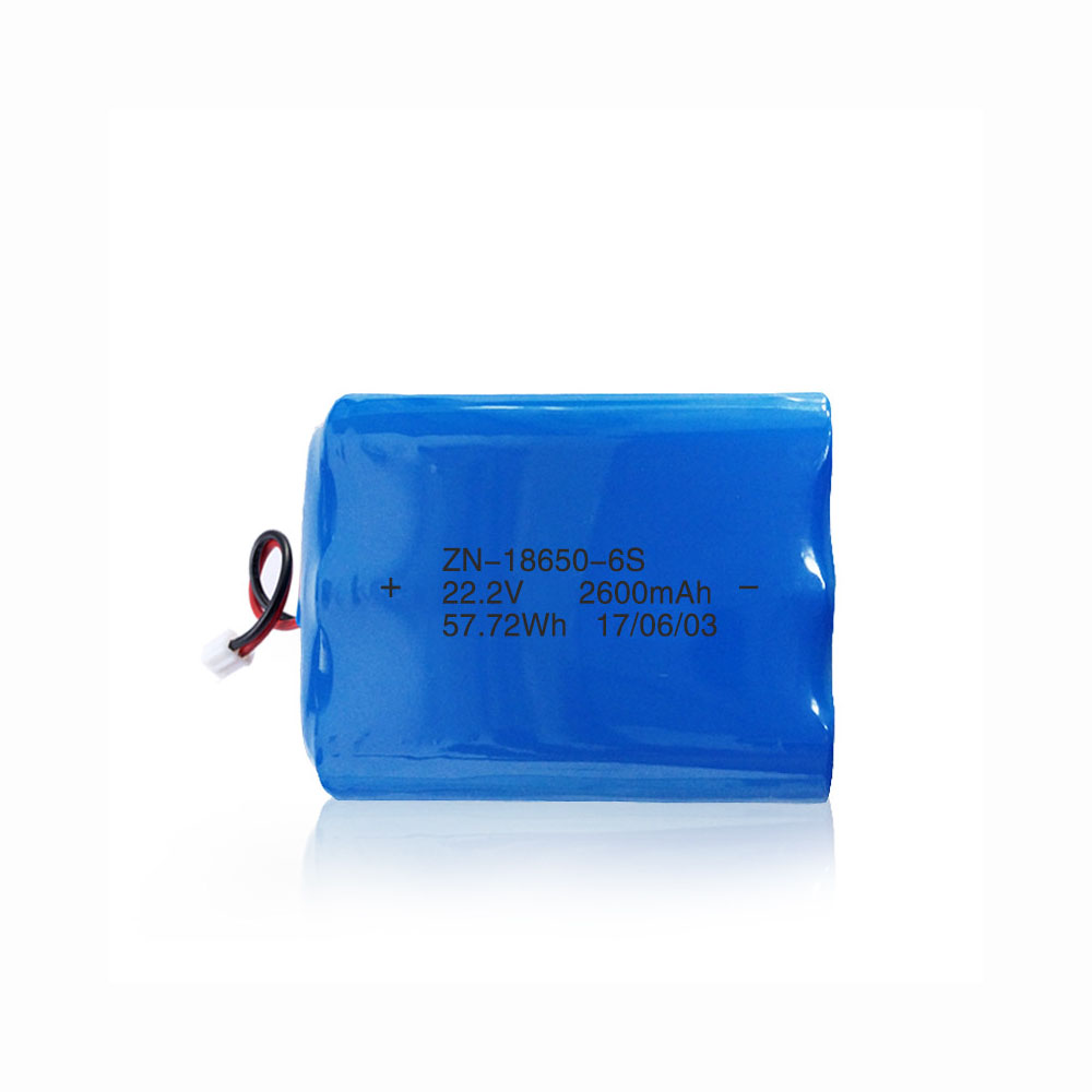 22.2V 2600mAh 18650 Lithium Battery Pack