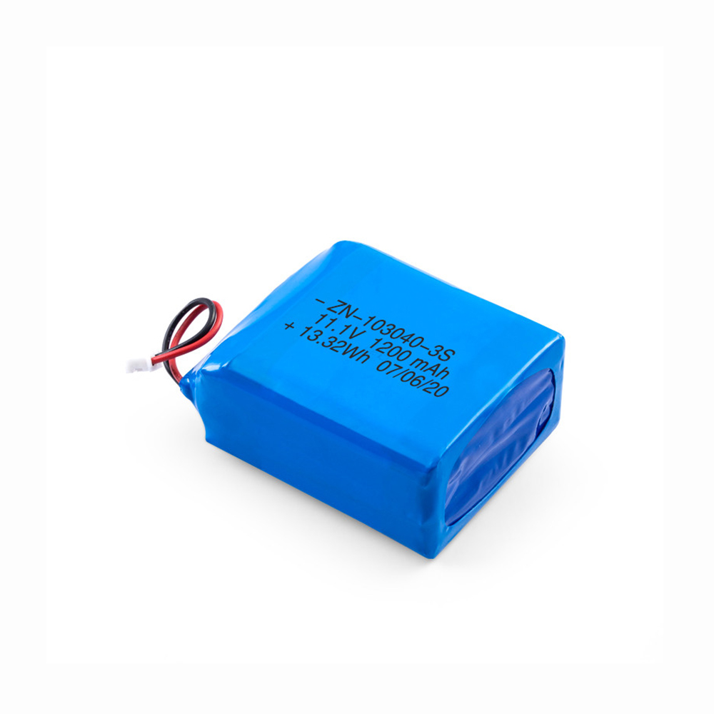 11.1V 1200mAh Lithium Battery Pack 103040