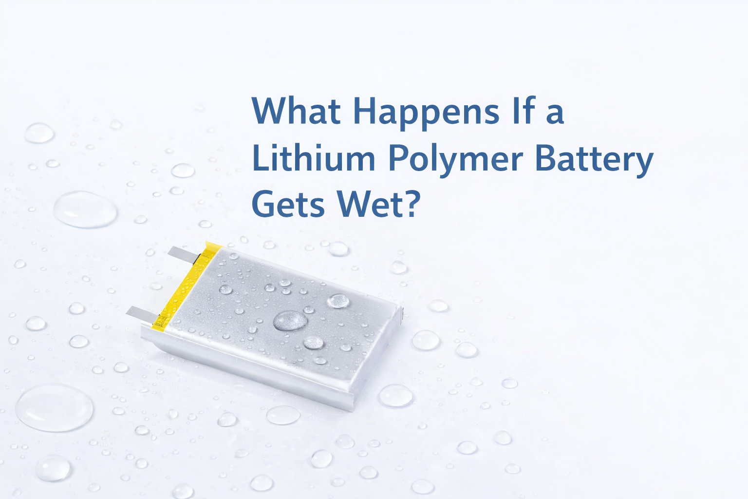 What Happens If a Lithium Polymer Battery Gets Wet?
