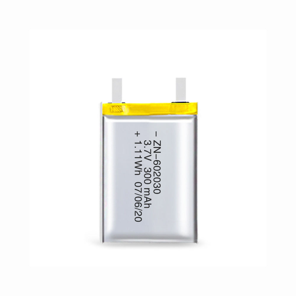 300mAh 3.7V 602030 LiPo Battery