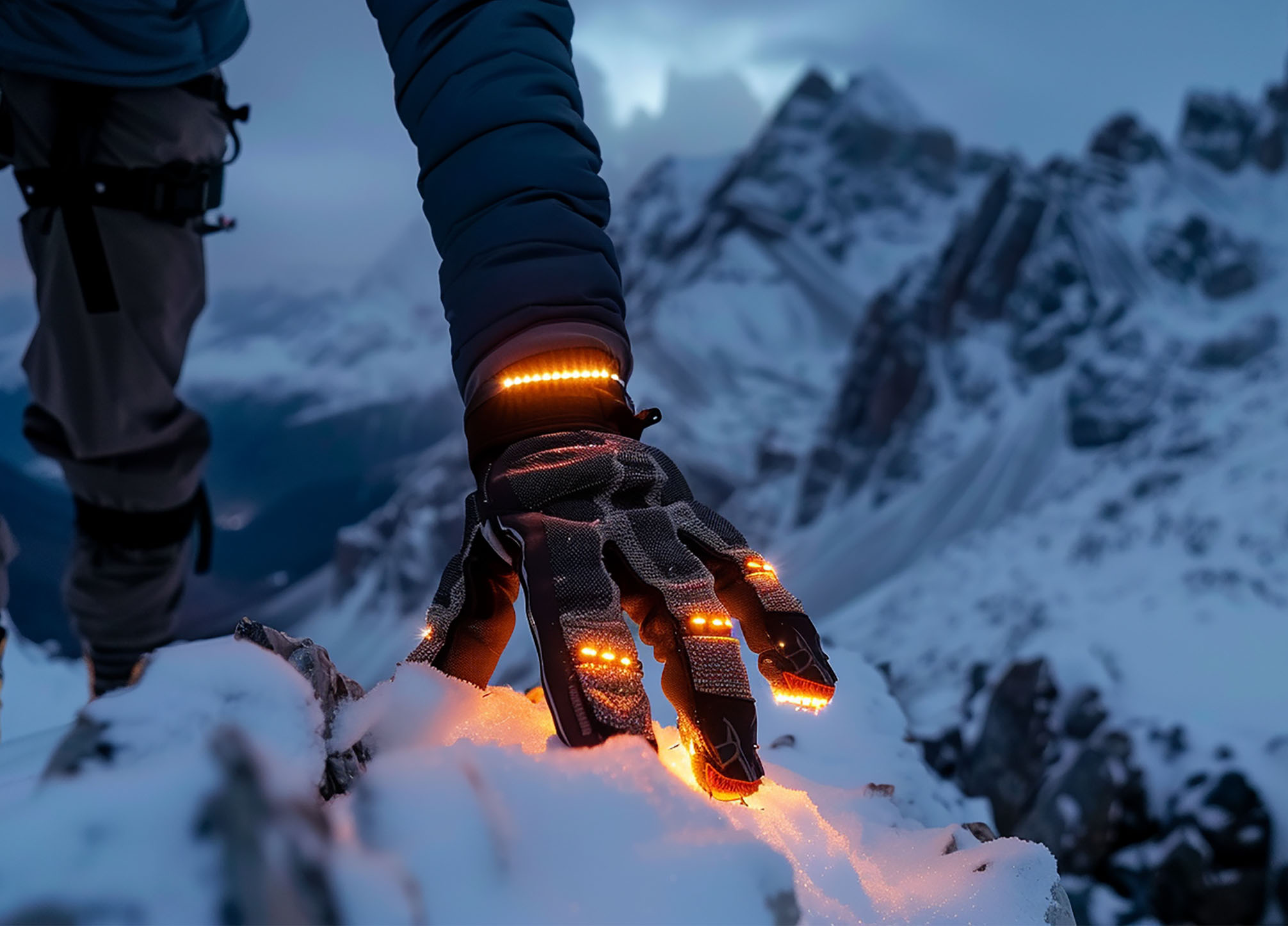 7.4V polymer lithium battery pack for heated gloves