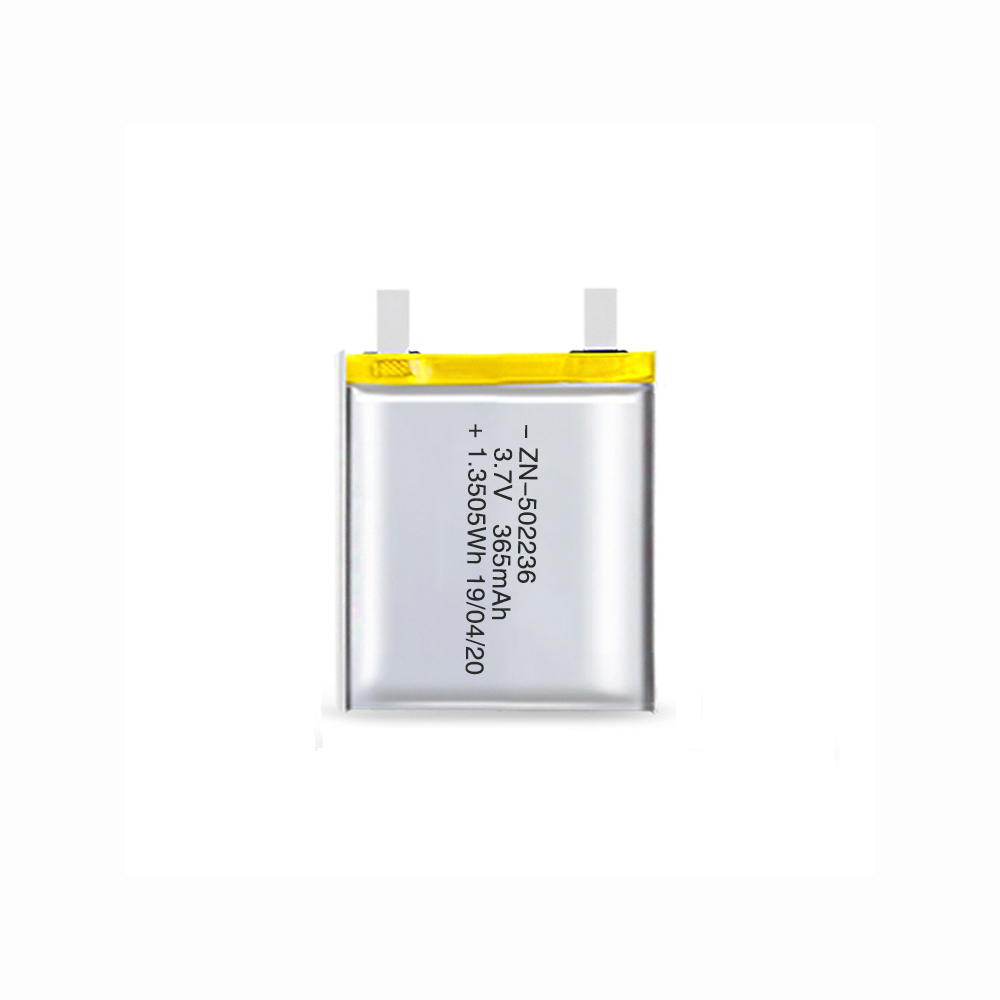 3.7V 650mAh Lithium-ion battery 502236