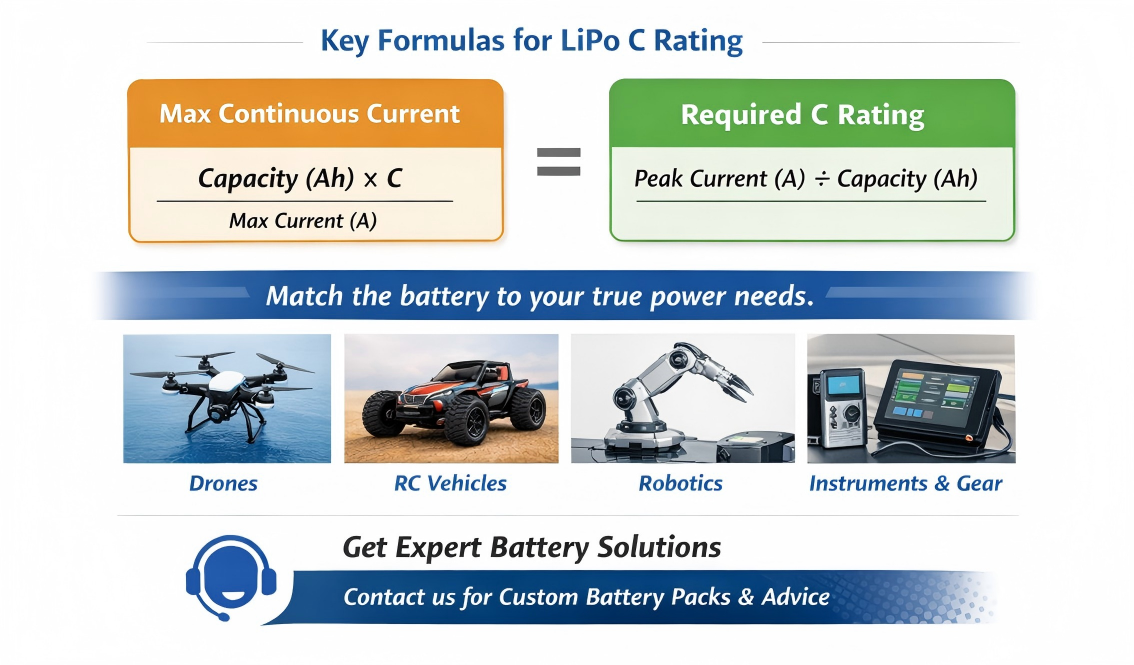 What Is the C Rating of a LiPo Battery