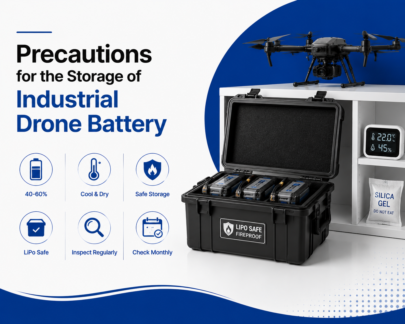 Precautions for the Storage of Industrial Drone Battery.png